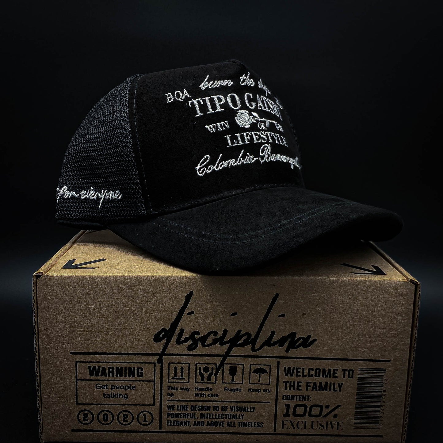 GORRA BLACK - TIPO GATSBY