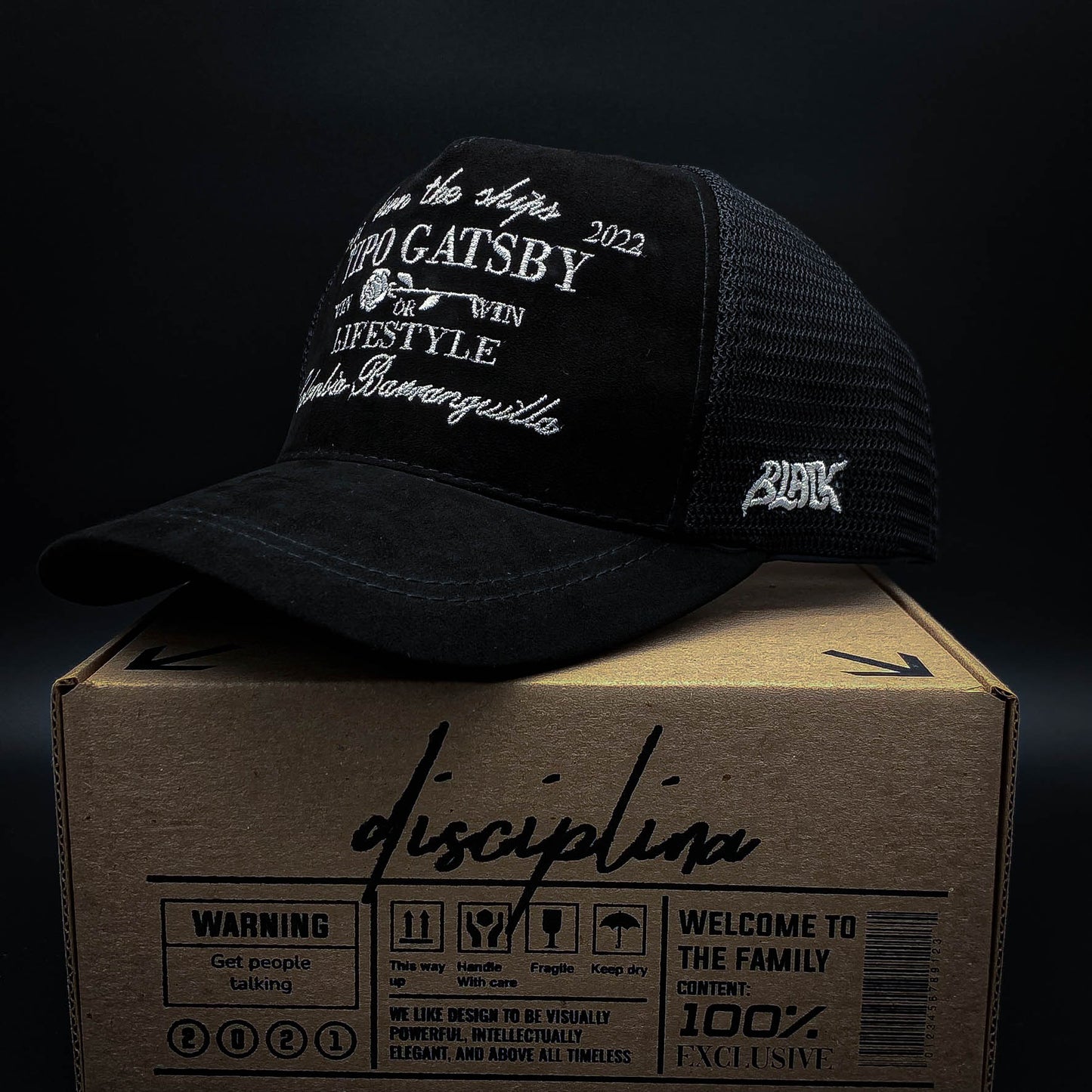 GORRA BLACK - TIPO GATSBY