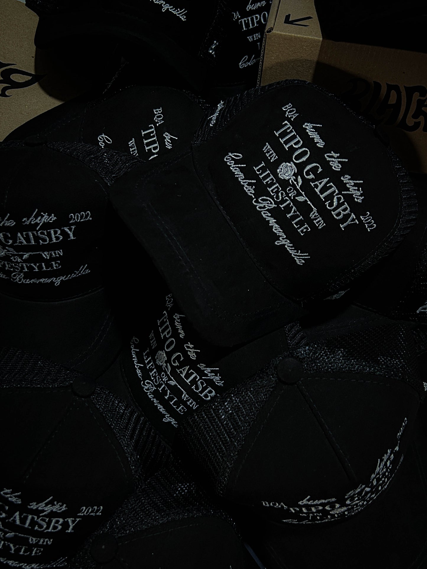 GORRA BLACK - TIPO GATSBY